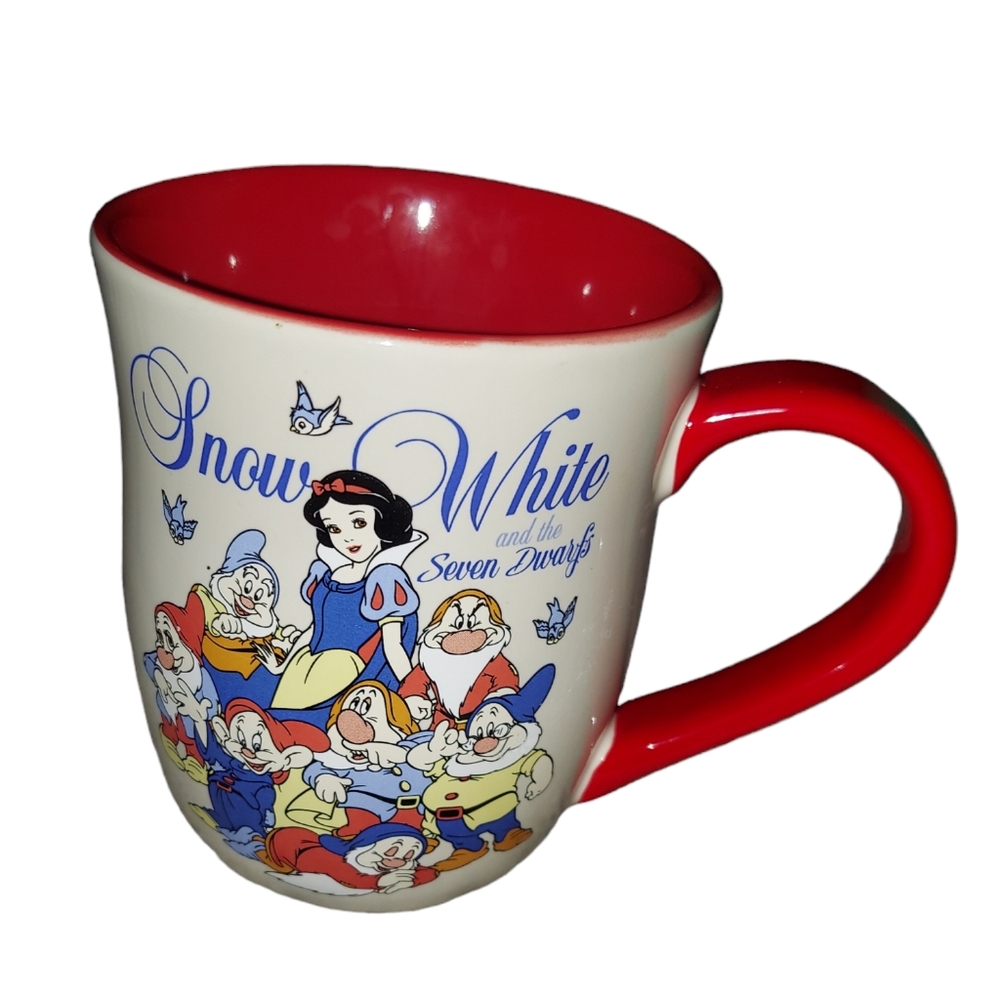 Disney Snow White & The Seven Dwarfs Fairest Of Them All Coffee Tea Mug Cup